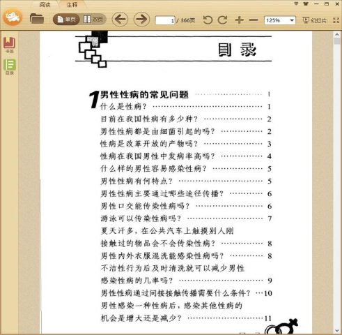 性病解惑：男性篇